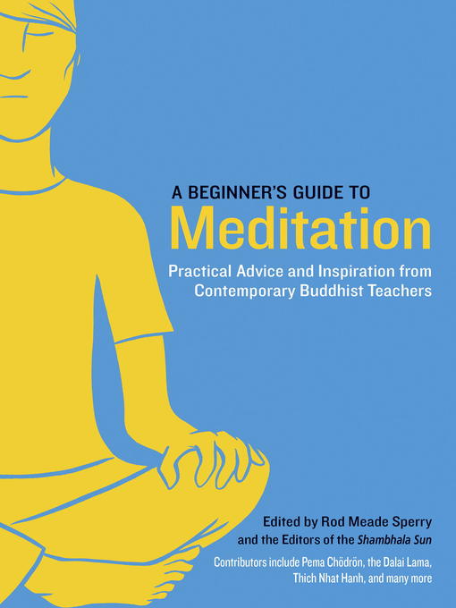 Title details for A Beginner's Guide to Meditation by Rod Meade Sperry - Wait list